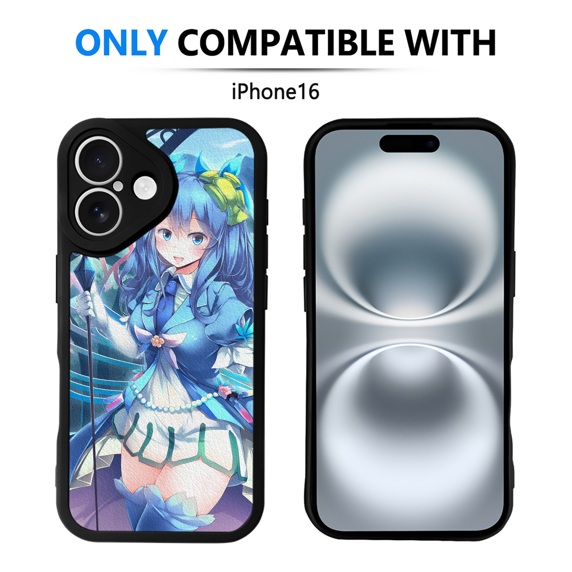 （画像用） 遊☆戯☆王 Yu-Gi-Oh! 【iPhone 16シリーズ対応】シリコンスマホケース（レザー調） 材質：シリコン